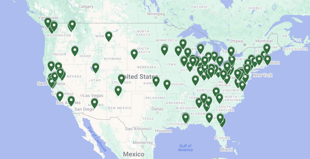Celebrate Trails Day 2025 Map