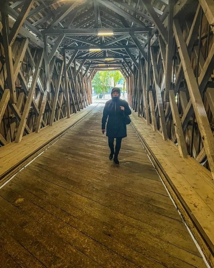 Old Rhine Bridge in Vaduz, Liechtenstein | Photo by Chris Bernardt