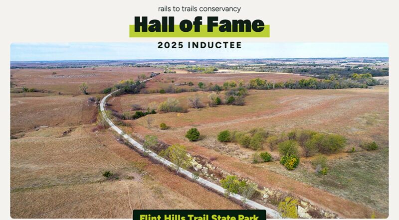 Drone photography of Kansas' Flint Hills Trail State Park | Photo courtesy of Kansas Department of Wildlife and Parks