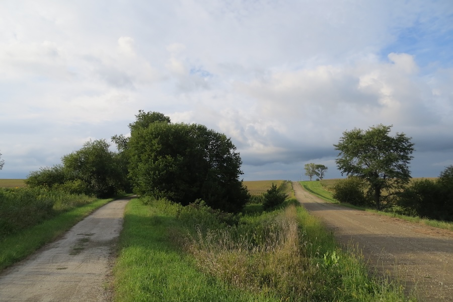 View of the Wabash Trace Nature Trail south of Shenandoah, Iowa | Photo by Laura Stark
