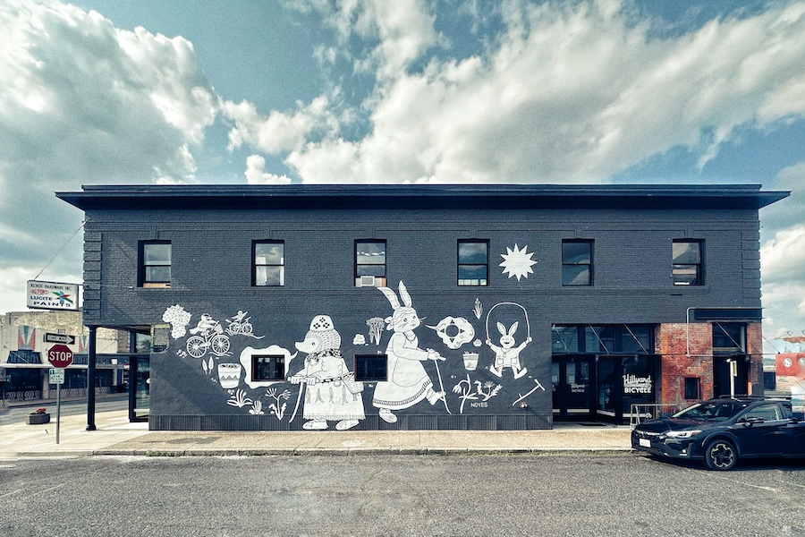 Bobby Whittaker's Kehoe Hotel and Hillyard Bicycle | Photo courtesy Bobby Whittaker