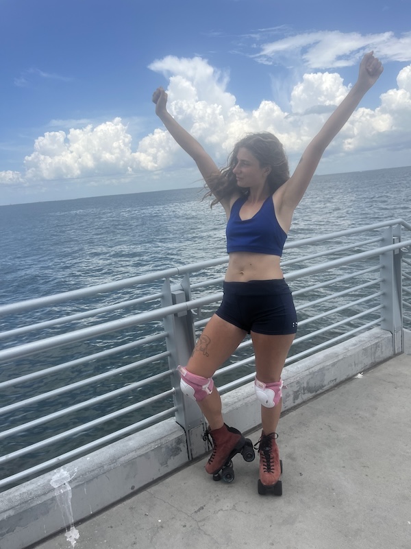 Brooke Pavek on the Florida Coast to Coast Trail | Photo courtesy Brooke Pavek