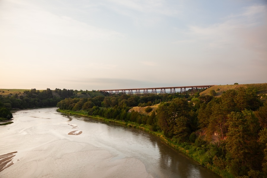 Trestle on Nebraska's Cowboy Trail | Photo by Jonathan Egan