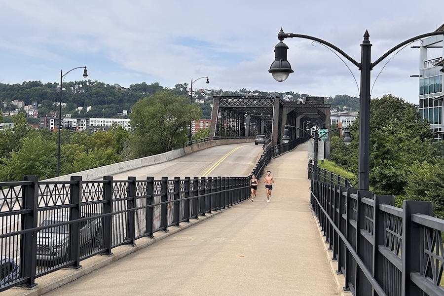 Runners along the Great Allegheny Passage (GAP, gaptrail.org) | Photo by Ashlee Stimpson