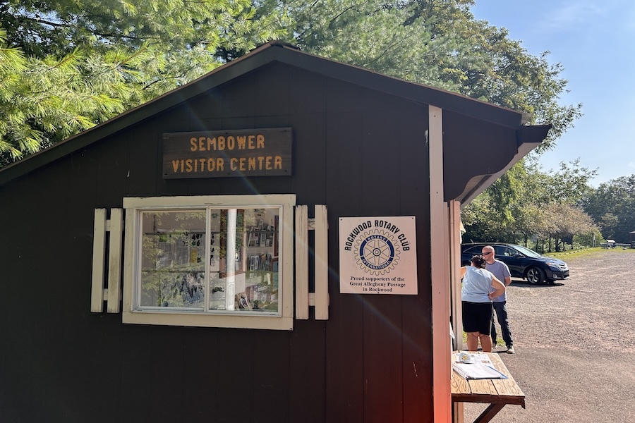 Sembower Visitor Center along the Great Allegheny Passage (GAP, gaptrail.org) | Photo by Ashlee Stimpson