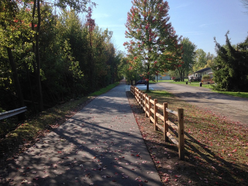 Local residents and the business owners are enthused about the SCTBCC and its role in the Great Lakes Bay Regional Trail Network, which will connect several communities along its route. | Photo courtesy Heidi Bulger
