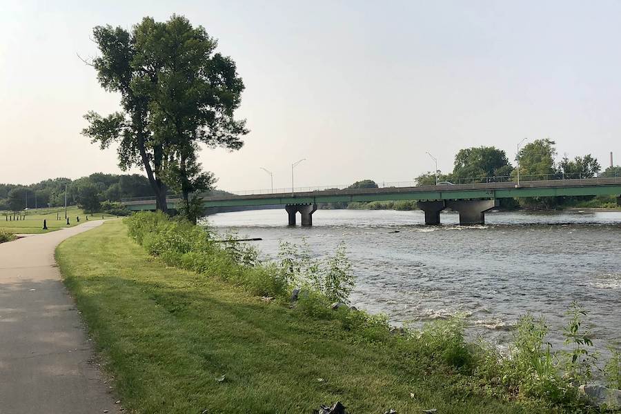 Iowa's Cedar Valley Lakes Trail | Photo by TrailLink user lesliejobaskets Iowa's Cedar Valley Lakes Trail | Photo by TrailLink user lesliejobaskets