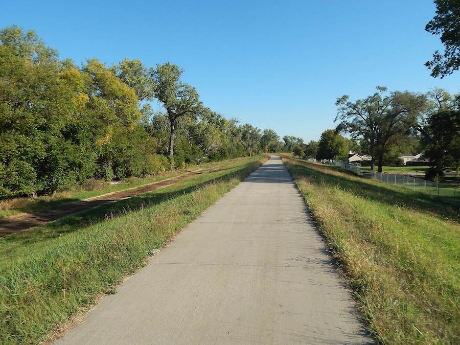 Iowa's Iowa Riverfront Trail | Photo by TrailLink user thejake91739 Iowa's Iowa Riverfront Trail | Photo by TrailLink user thejake91739