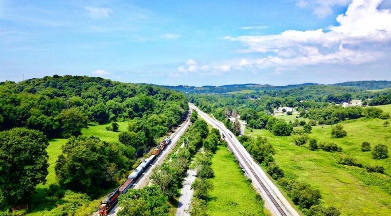 Montour Trail in Pennsylvania | Photo by Milo Bateman