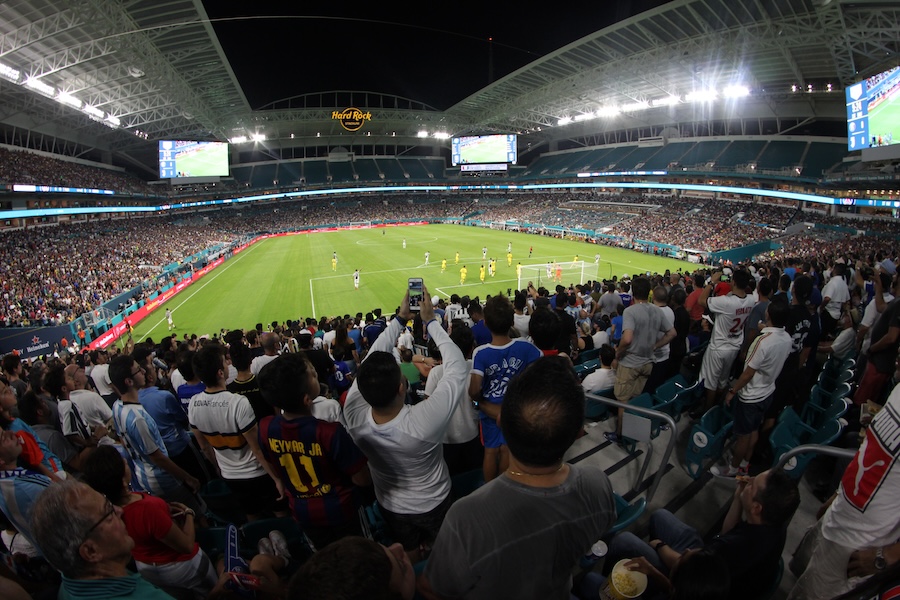 Hard Rock Stadium | Photo by Flickr user riouj | CC-BY-NC 2.0