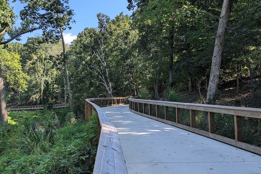 North Carolina's Little Sugar Creek Greenway | Photo by Laura Stark
