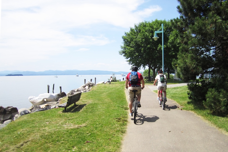 Vermont's Island Line Rail Trail | Photo courtesy of Burlington Parks, Recreation & Waterfront