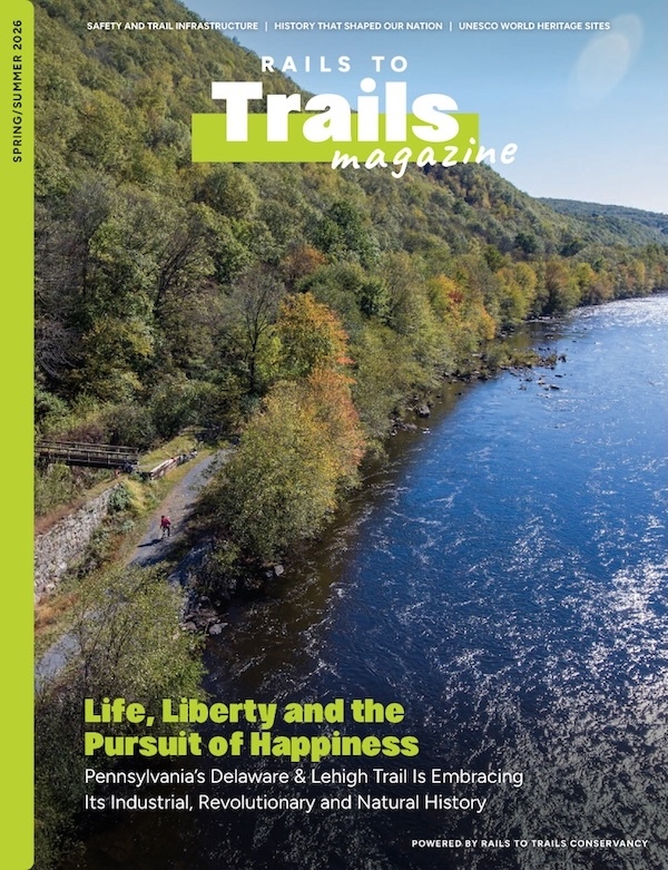 Rails to Trails Magazine 2026 Spring/Summer Issue
