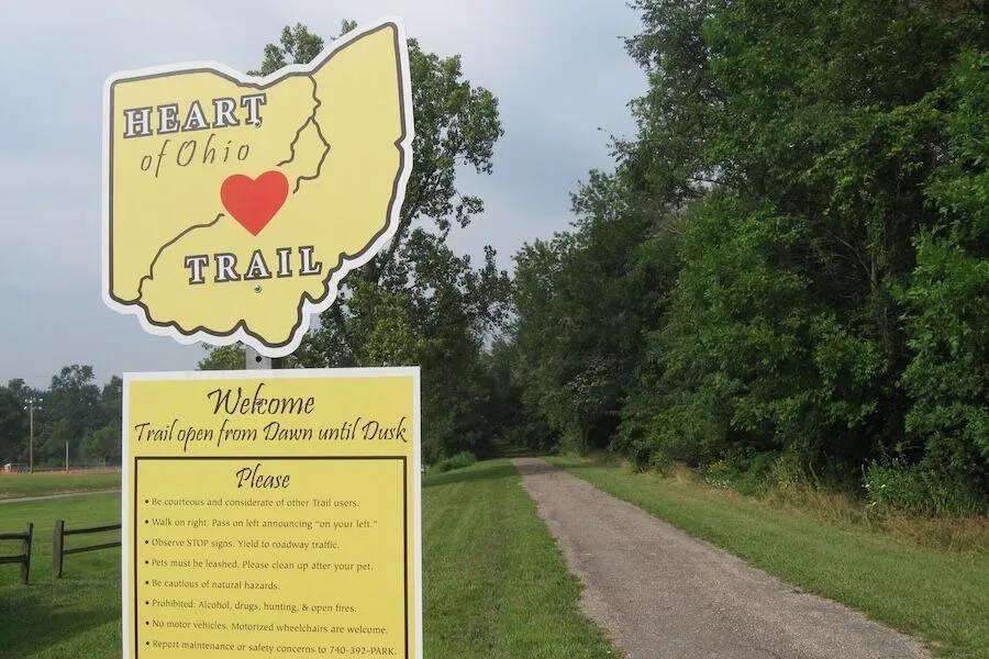 &ldquo;The ride from Mt. Vernon through Centerburg and Sundbury brought about a transition to more classic Midwest farmland,&rdquo; said Oberg of the next leg of the journey on the Heart of Ohio Trail. &ldquo;Lots of corn and soybean fields.&rdquo; Heart of Ohio Trail | Photo by Chuck Gulker