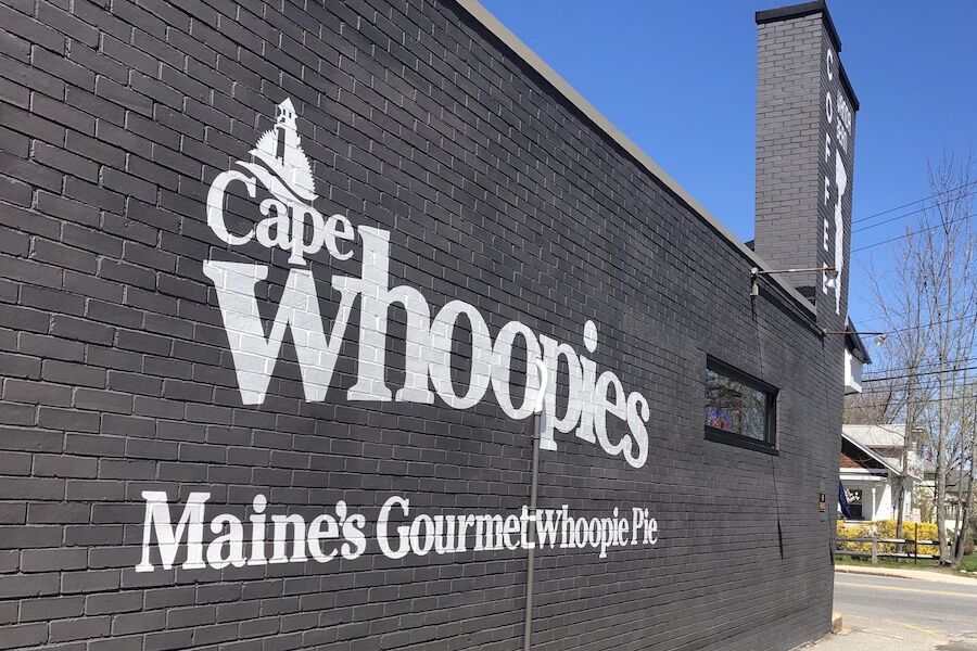 South Portland’s Cape Whoopies offers a quirky stop just blocks from the Eastern Trail on Cottage Road. The shop features a gourmet version of the signature Maine sweet treat. Photo by Cindy Barks. South Portland’s Cape Whoopies offers a quirky stop just blocks from the Eastern Trail on Cottage Road. The shop features a gourmet version of the signature Maine sweet treat. Photo by Cindy Barks.