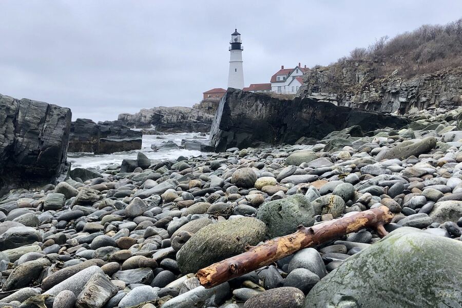 Potentially Portland’s most treasured attraction, the Portland Head Light is a must-see. Located about 3.2 miles from the Eastern Trail’s northern terminus (Bug Light lighthouse), it is a fairly quick trip off the main trail. Photo by Cindy Barks. Potentially Portland’s most treasured attraction, the Portland Head Light is a must-see. Located about 3.2 miles from the Eastern Trail’s northern terminus (Bug Light lighthouse), it is a fairly quick trip off the main trail. Photo by Cindy Barks.