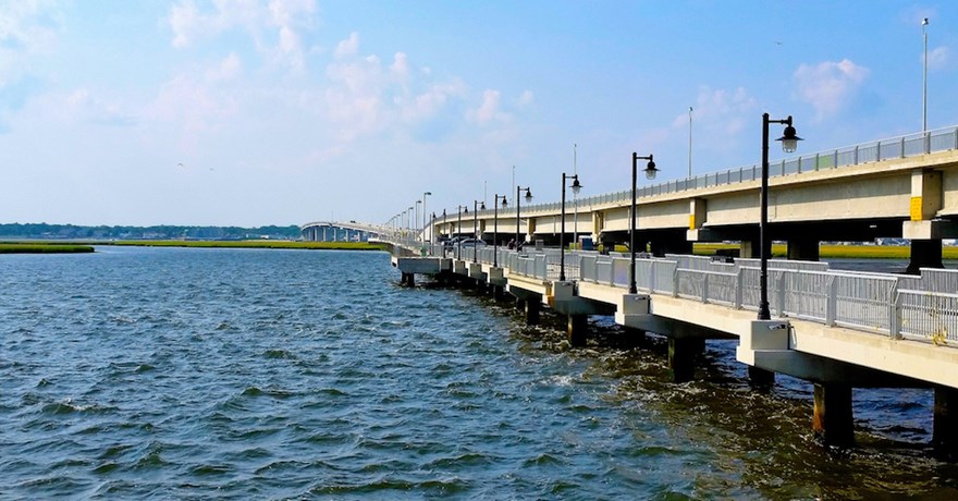 The bike- and pedestrian-friendly Route 52 bridge plays a key role in the region’s growing trail network. | Photo courtesy South Jersey Transportation Planning Organization