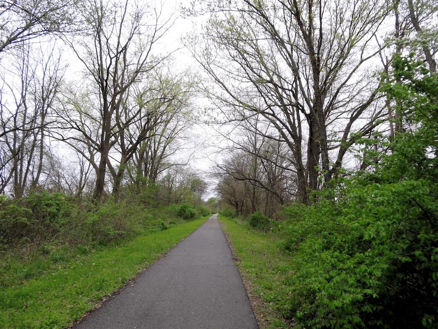 Big 4 Trail between Lebanon and Colfax | Photo by TrailLink user greenfatburner