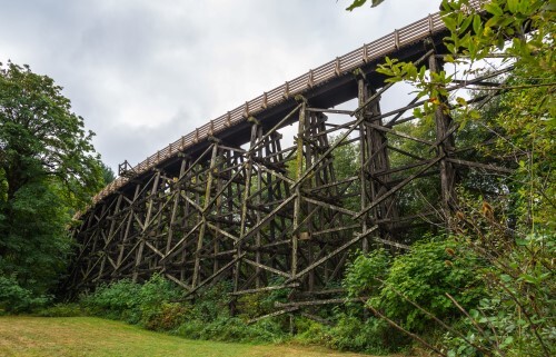 Buxton Trestle on the Banks-Vernonia State Trail | Photo by Joshua Zhu