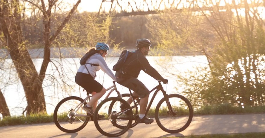 North Dakota's Missouri Valley Millennium Legacy Trail | Photo courtesy Bismarck Parks and Recreation District