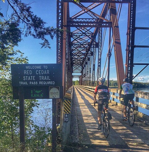 Red Cedar State Trail | Photo by Derek Strout