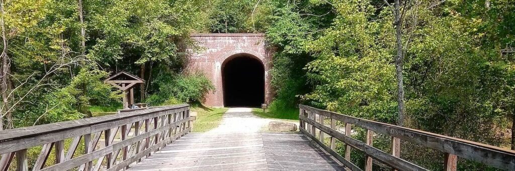 West Virginia's North Bend Rail Trail | Photo by TrailLink user gus75