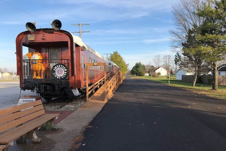 Indiana's Sweetser Switch Trail | Photo courtesy Sweetser Parks Board