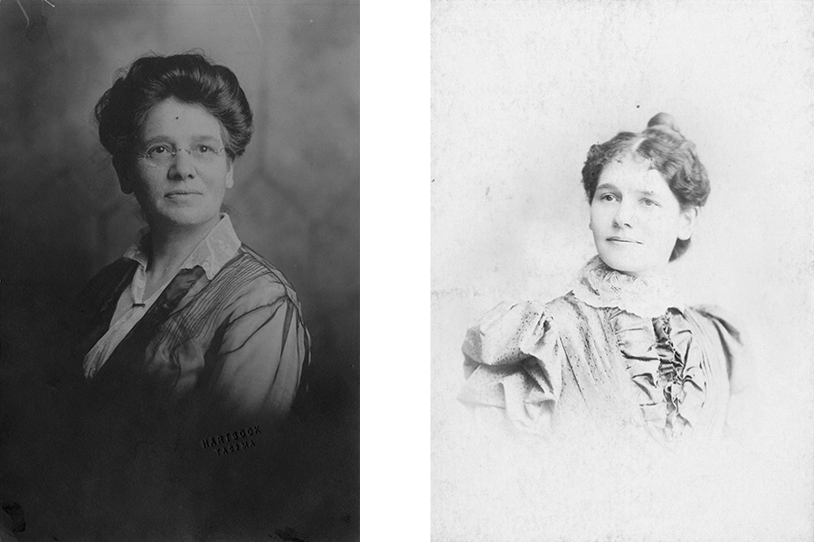 These two photos were taken in the 1880s and 1890s | Photo courtesy University of Washington Libraries Special Collection