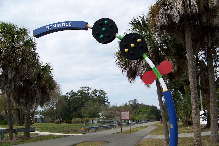 Stretching from vibrant St. Petersburg north through several coastal towns, the Fred Marquis Pinellas Trail offers views of the Gulf Coast and Florida’s beautiful natural environment along nearly 50 miles of paved trail. Photo by Martha Wicker.