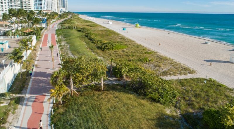 Florida's Miami Beach Beachwalk | Photo by Golden Dusk Photography, courtesy City of Miami Beach