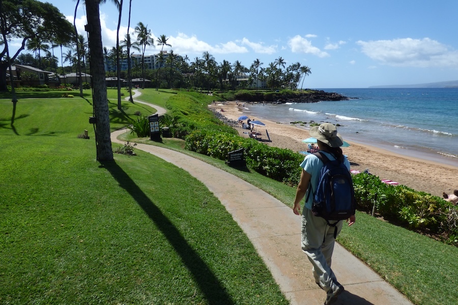 Hawaii's Wailea Oceanfront Boardwalk | Photo courtesy Forest and Kim Starr