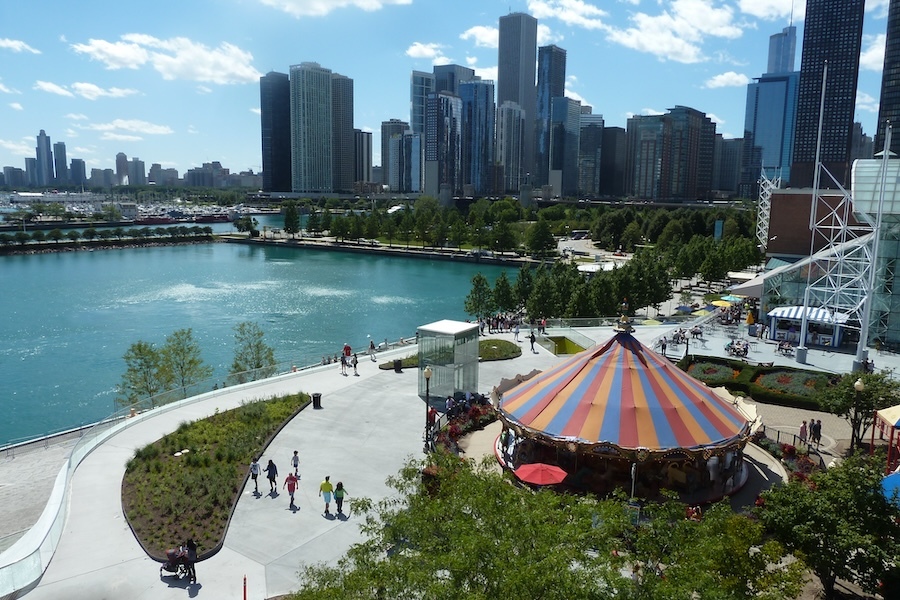 Illinois' Navy Pier | Photo by Mary Warren