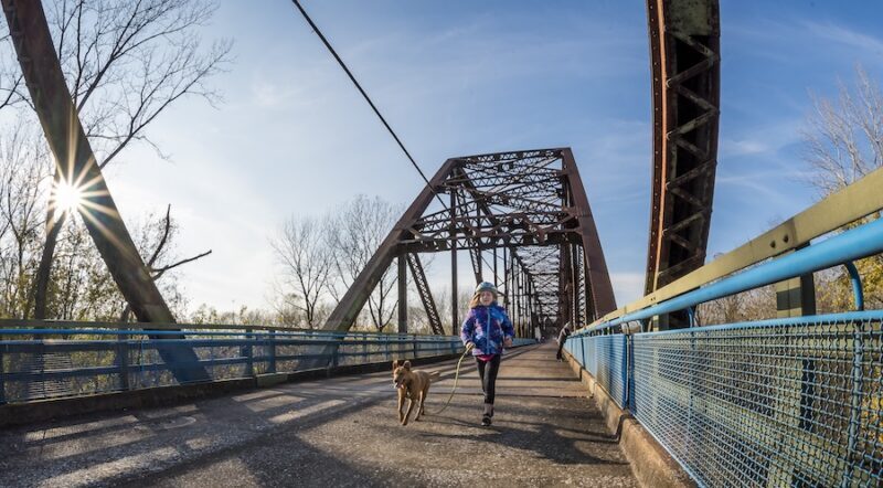 Missouri's St. Louis Riverfront Trail | Photo courtesy Great Rivers Greenway