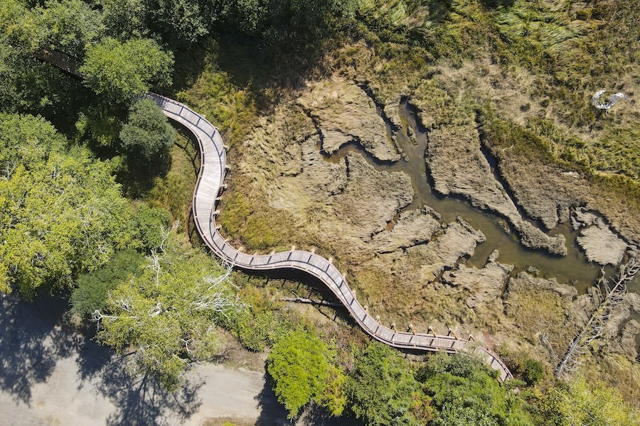 Washington's Willapa National Wildlife Refuge boardwalk | Photo courtesy Visit Long Beach Peninsula
