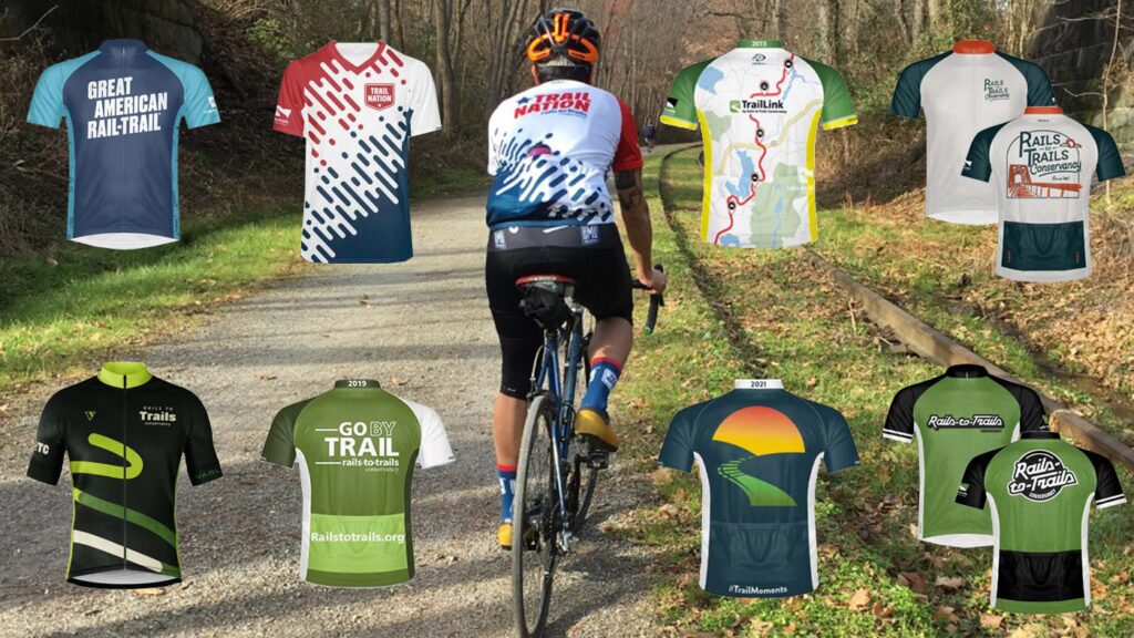 Shop Rails to Trails Conservancy jerseys