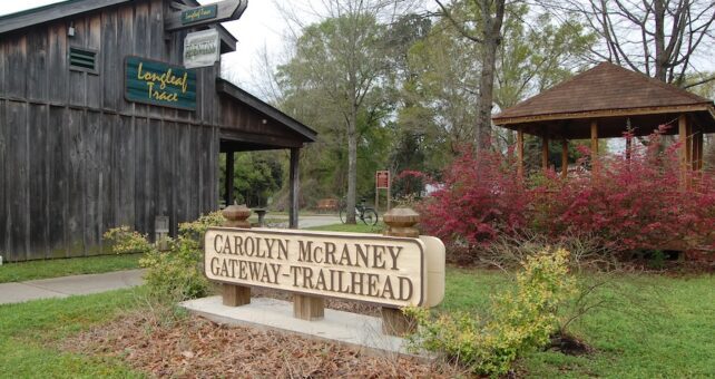 Longleaf Trace trailhead in Prentiss, Mississippi | Photo by Jake Lynch