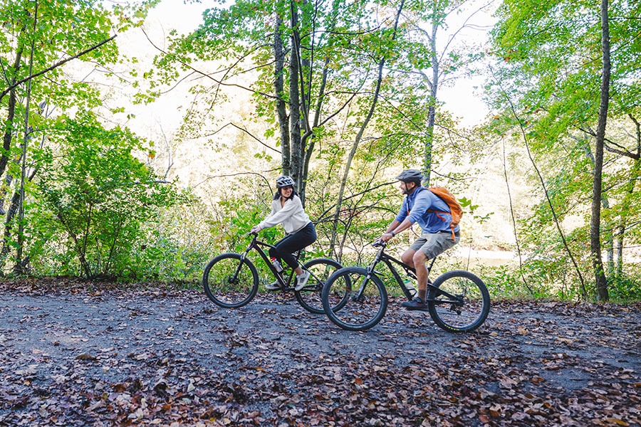 Bicyclists - Photo by Marlyn McClendon, courtesy Experience Greenbrier Valley