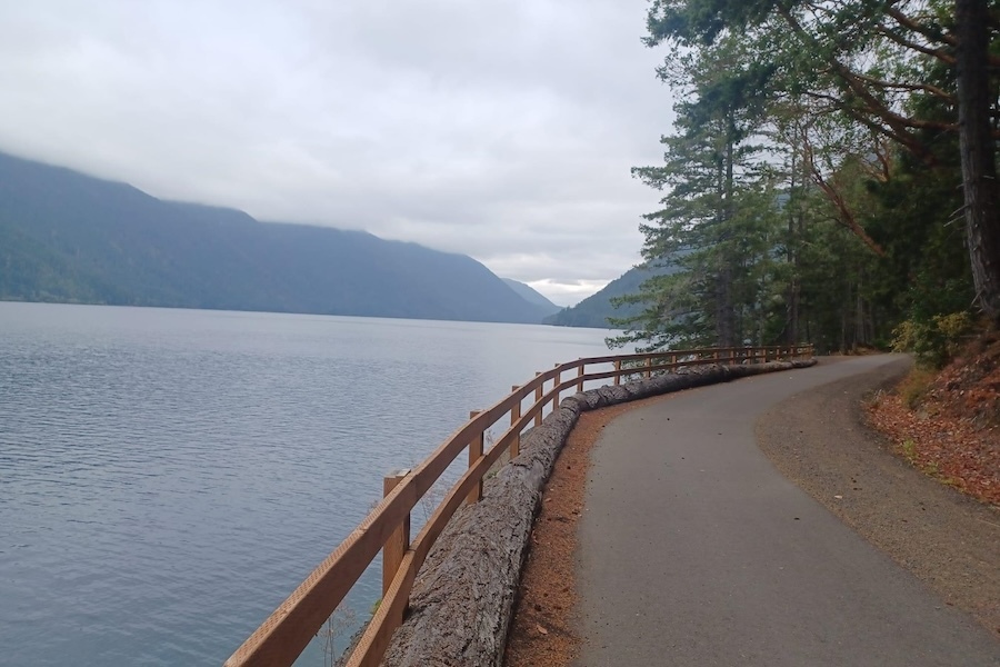Crescent Lake along the Olympic Discovery Trail in Piedmont, Washington | Photo by Craig Martin