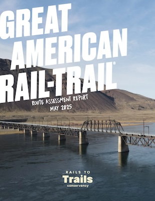 Beverly Bridge crossing over the Columbia River, along the Palouse to Cascades State Park Trail in Washington State | Photo by Mike Sorensen