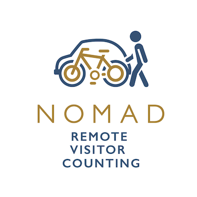 Nomad remote visitor counting logo