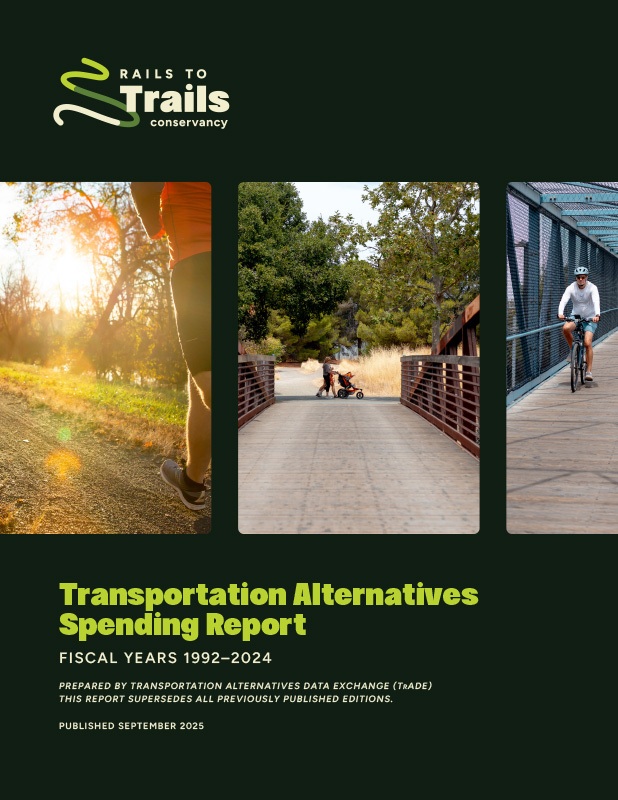 Transportation Alternatives Spend Report FY 2024 cover by RTC