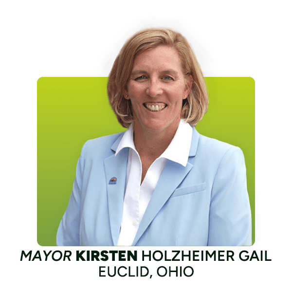 Mayor Kirsten Holzheimer Gail, Euclid, Ohio