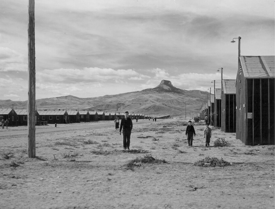 Children at Ht Mtn. | Photo courtesy National Archives