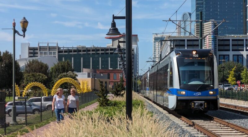 north end of the North Carolina's Charlotte Rail Trail | Photo by Scott Stark