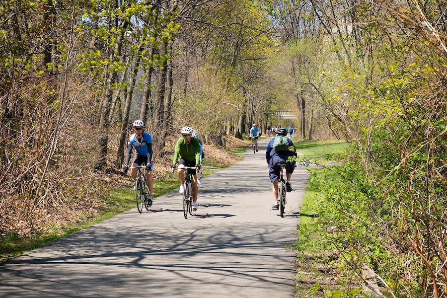 Massachusetts' Minuteman Bikeway | Photo courtesy Friends of Lexington Bikeways