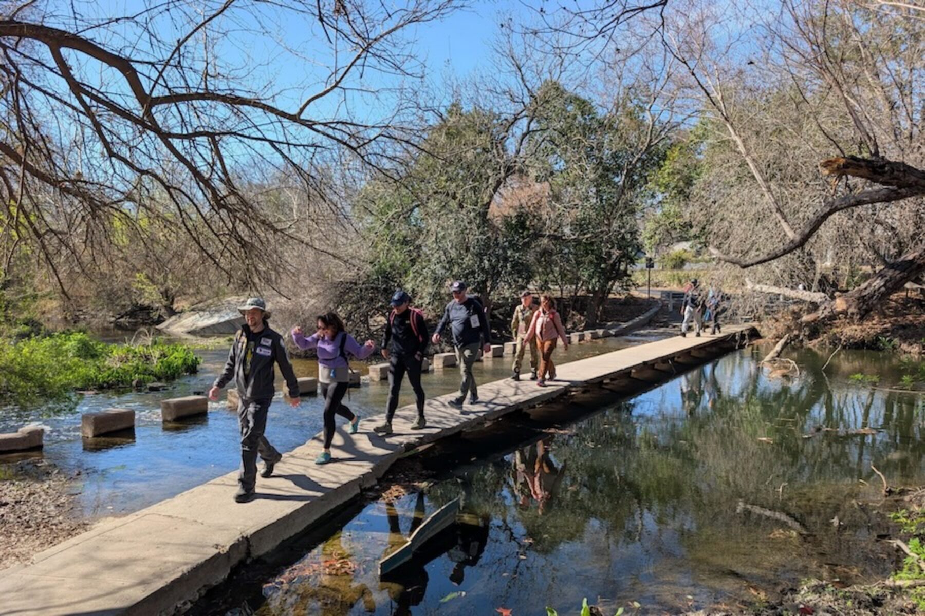 The Texas Trail Roundup, a three-day international walking festival, occurs annually the third weekend of February. | Photo courtesy AVA, America's Walking Club