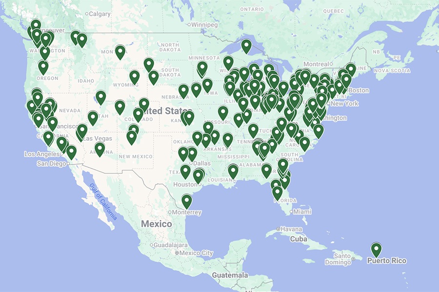 Celebrate Trails Day 2026 events map