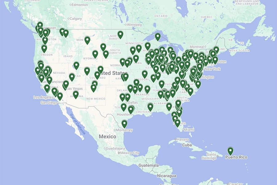 Celebrate Trails Day 2026 events map