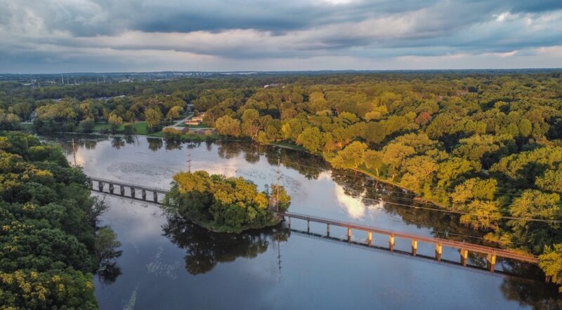 Illinois' Fox River Trail | Photo by TrailLink user Dave Kuntz