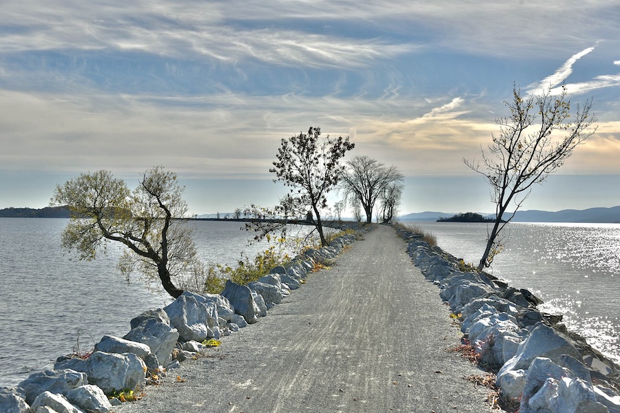 Vermont's Island Line Trail | Photo by Larry Abele